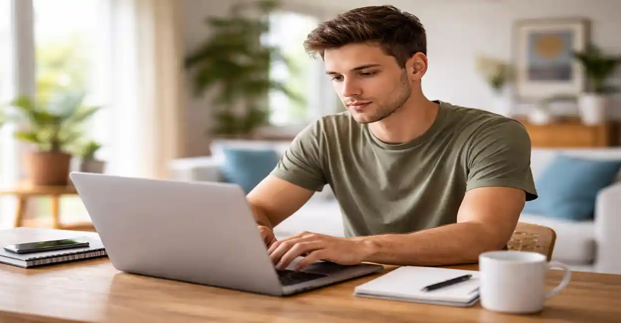 A diverse group of young apprentices working with tools and computers, representing hands-on learning