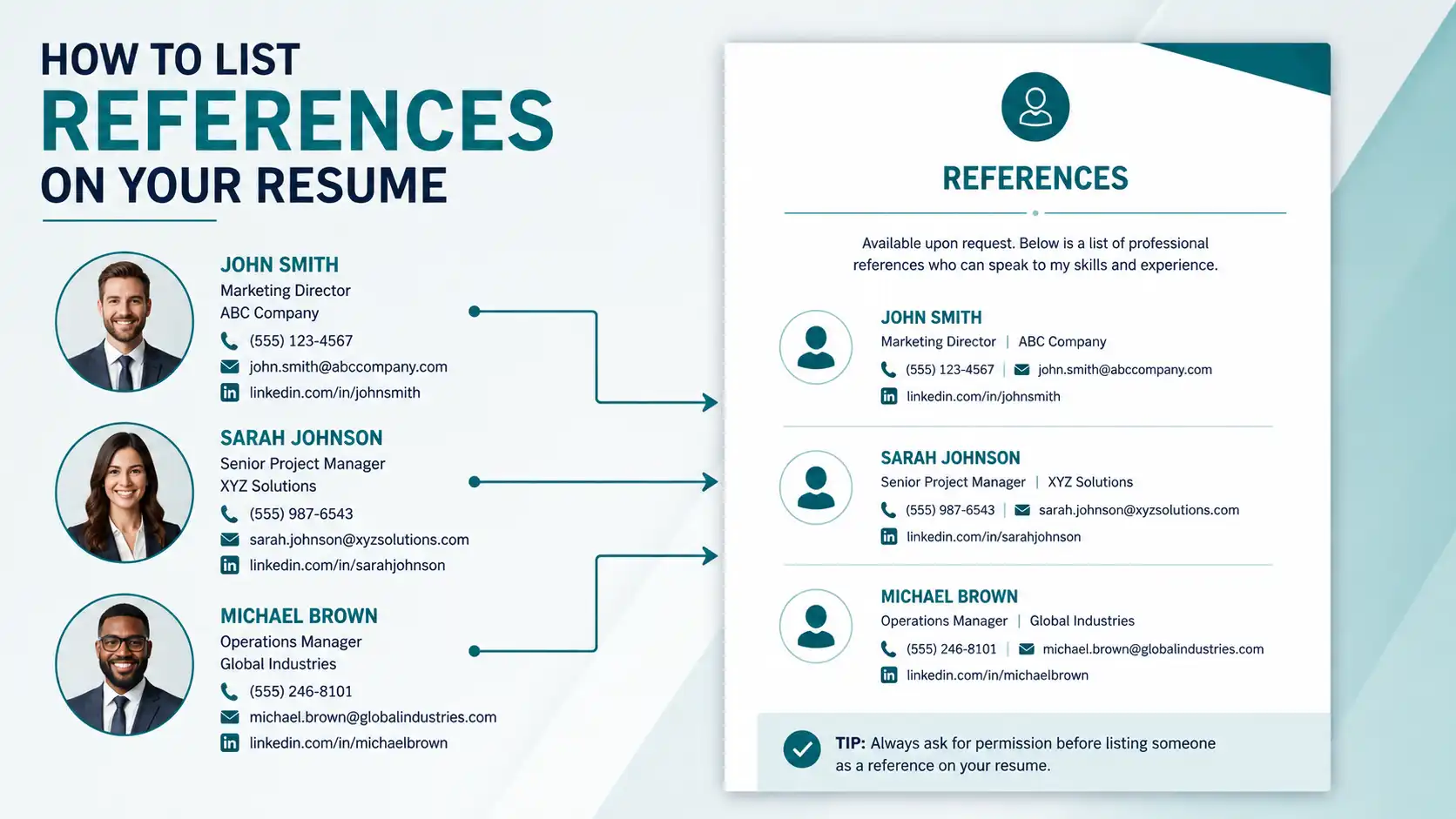 References on a Resume: What to Write (and What to Avoid)